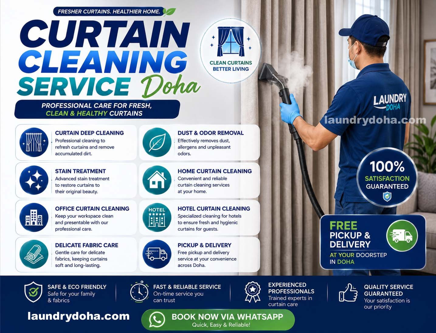 Curtain Cleaning doha