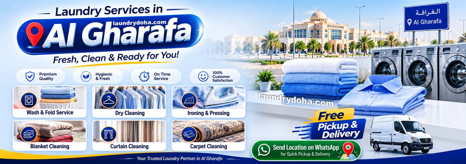 al gharafa laundry doha