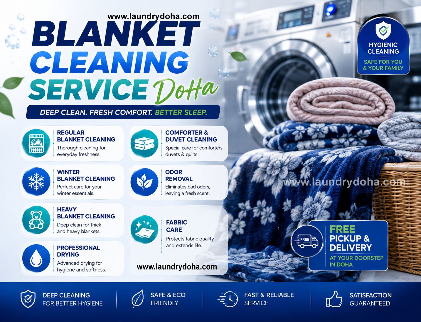 blanket cleaning