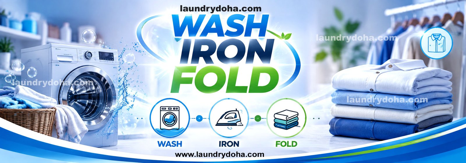 Wash & Fold Laundry Service in Doha